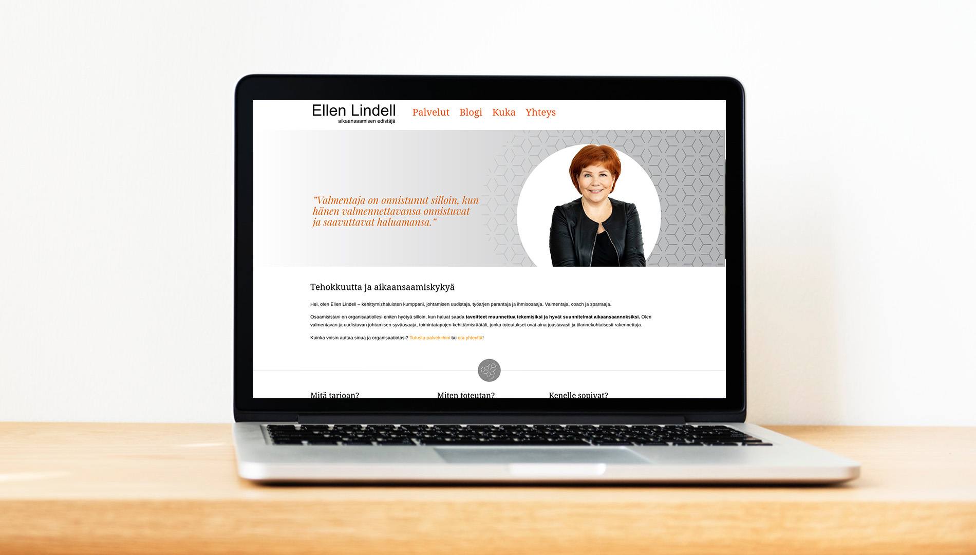 Management coach Ellen Lindell Webseite